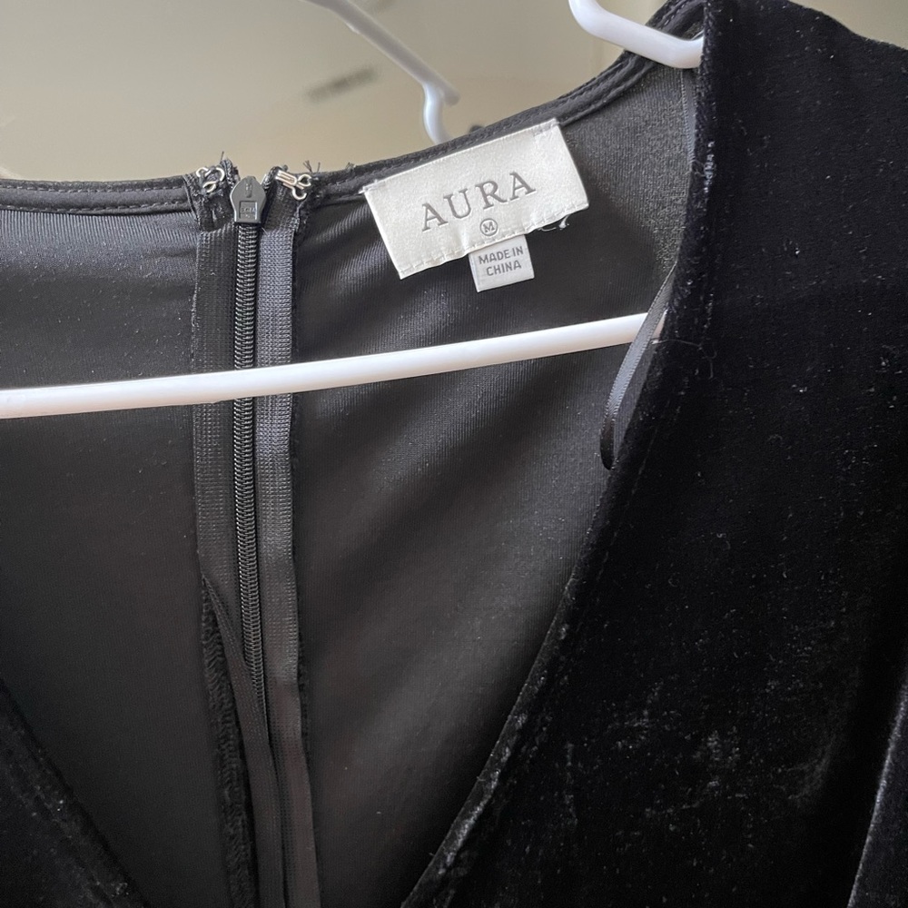 Velvety Texture Dress - Picture 3 of 4